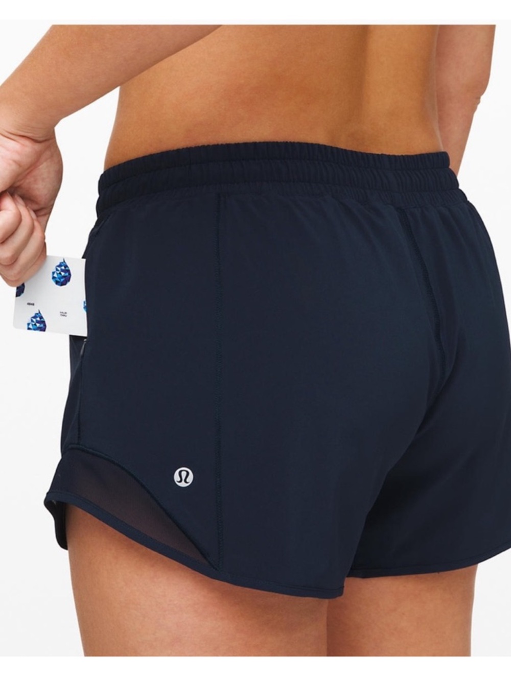 Lululemon Hotty Hot Navy Shorts
